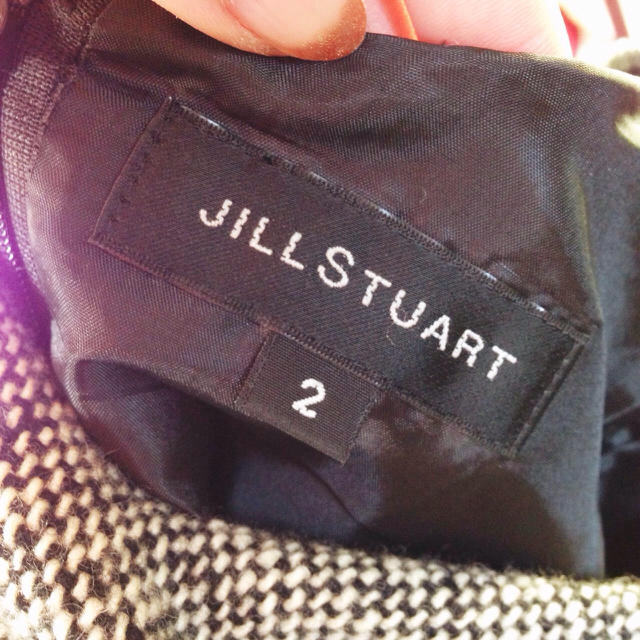 JILLSTUART(ジルスチュアート)のツイードフレアワンピース レディースのワンピース(ミニワンピース)の商品写真