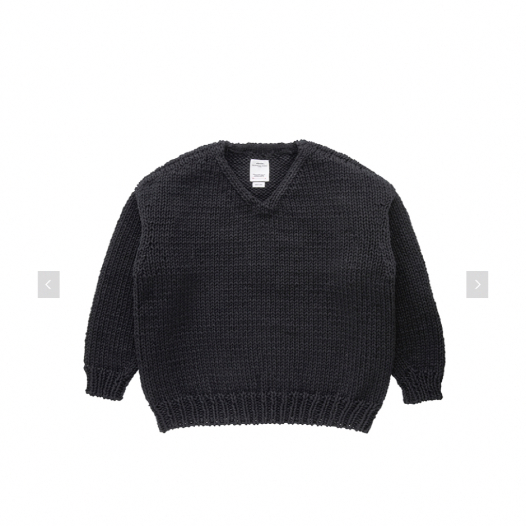 お得　visvim AMPLUS V-NECK KNIT L/S ［2点セット］