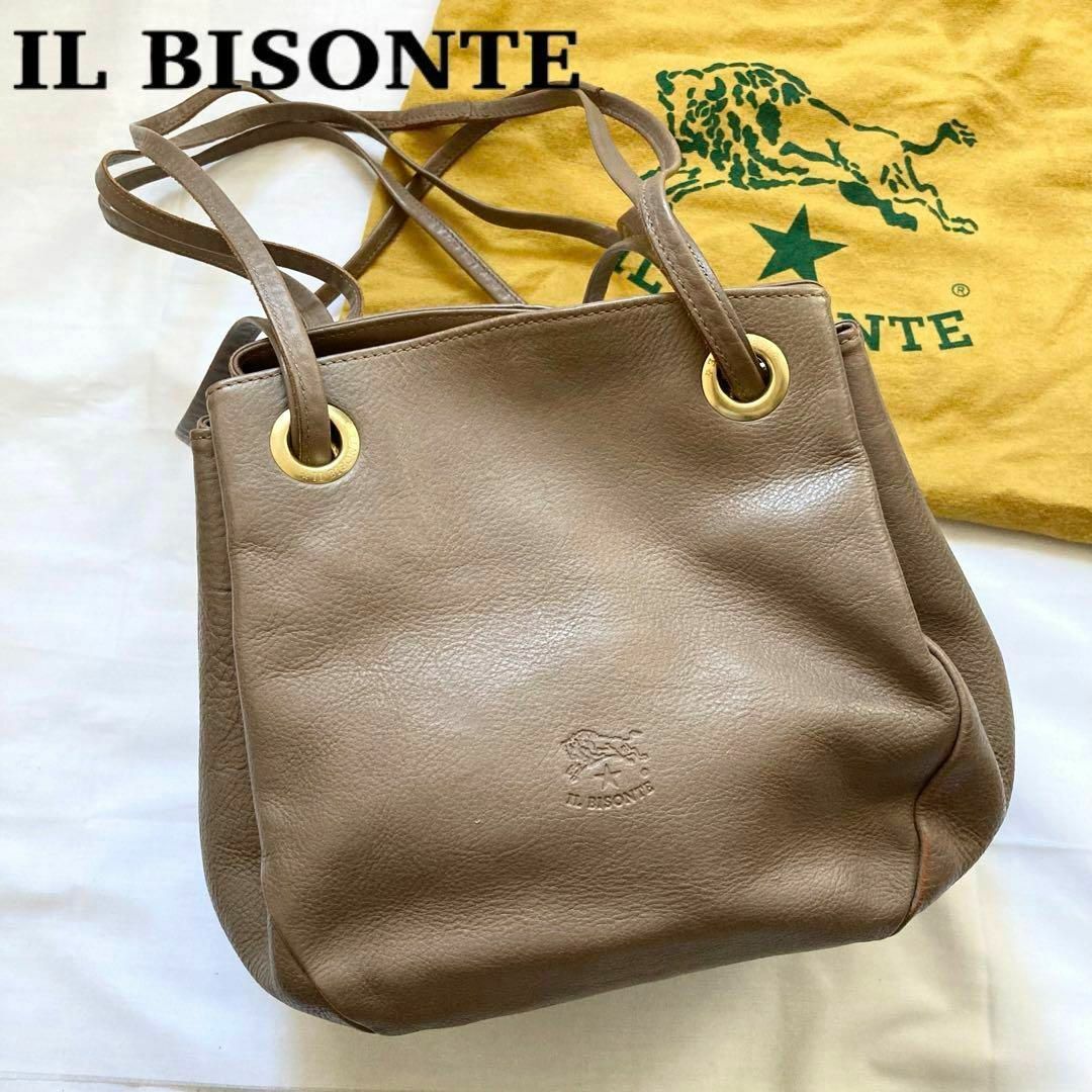 IL BISONTE - ✨2way✨ イルビゾンテ ショルダーバッグ ハンドバッグ