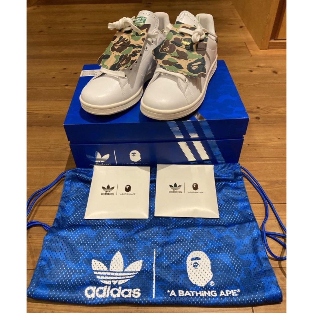 adidas(アディダス)のBAPE adidasスタンスミスゴルフ　30.0cm スポーツ/アウトドアのゴルフ(シューズ)の商品写真