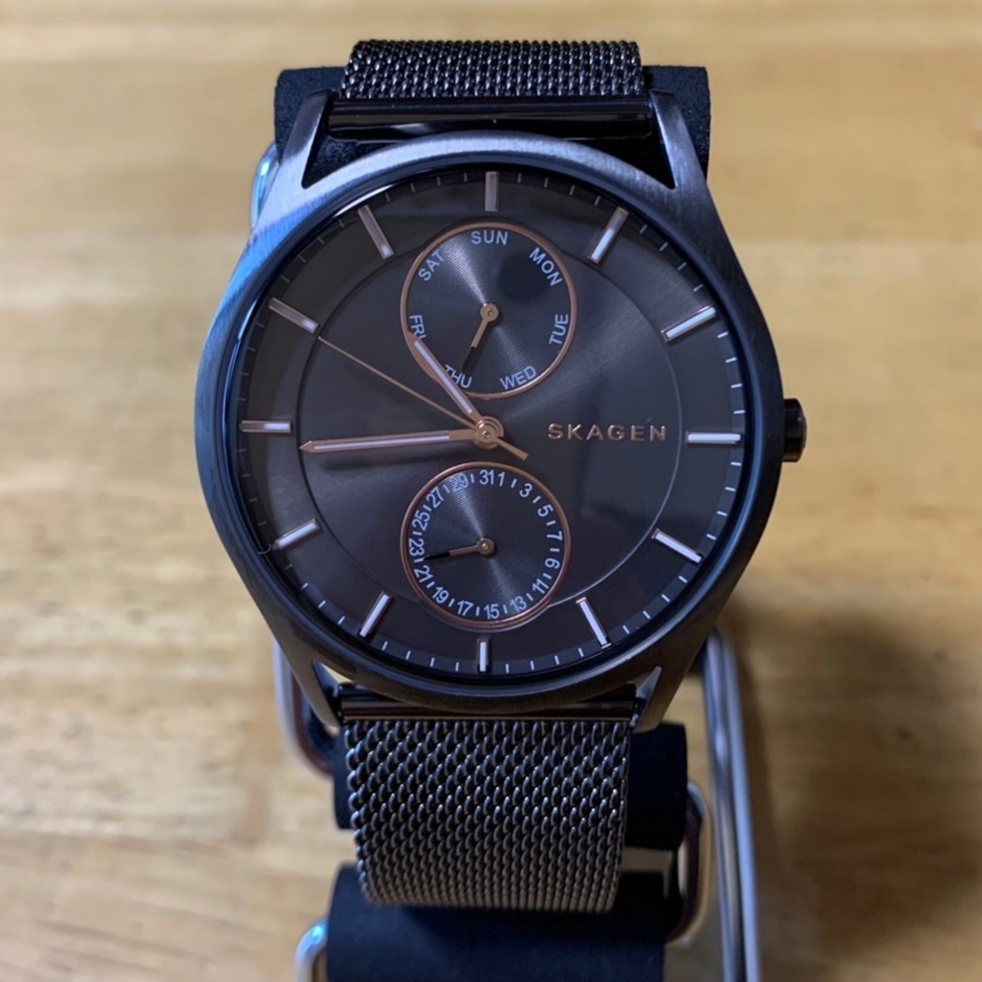 新品✨スカーゲン SKAGEN クオーツ 腕時計 SKW6180 グレー