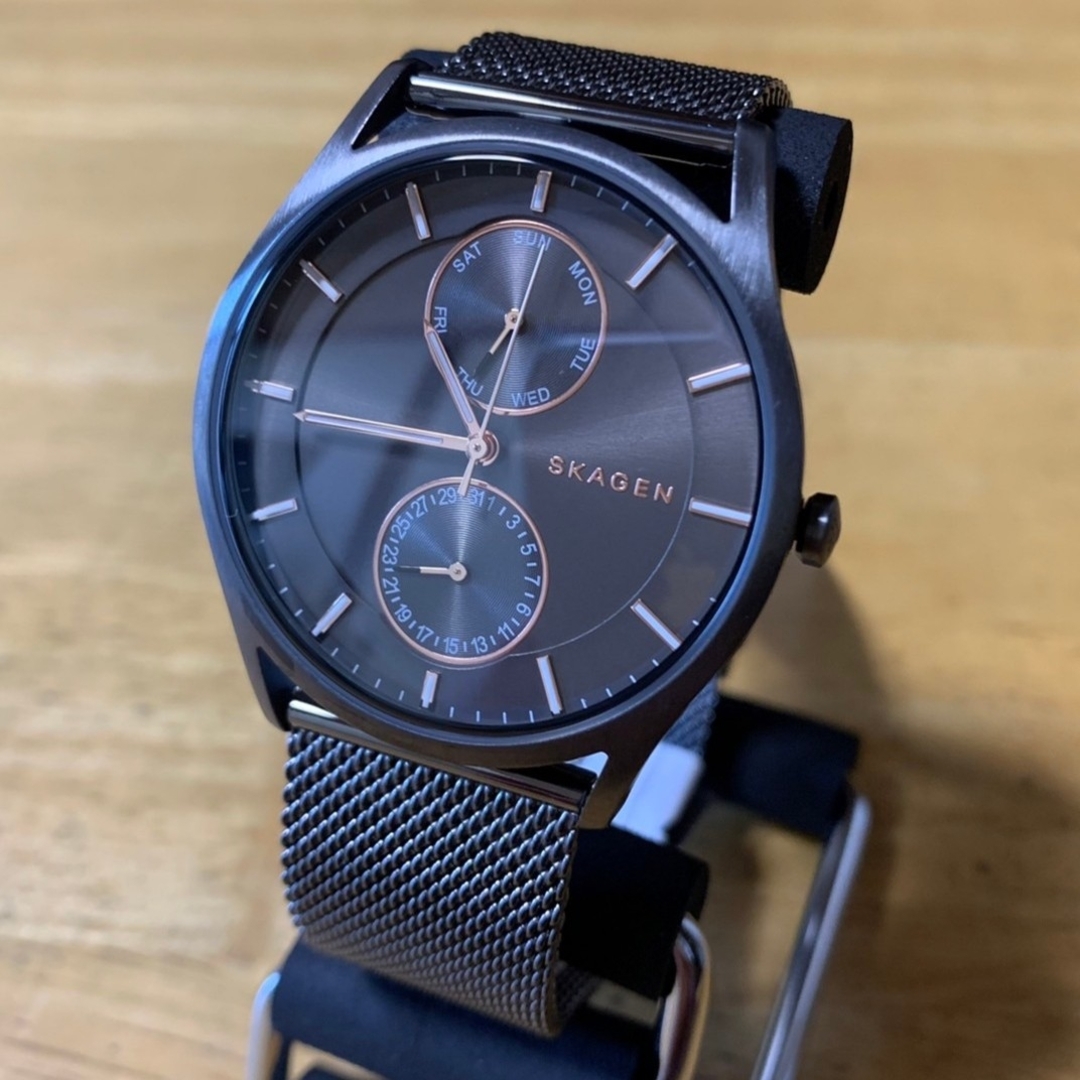 新品✨スカーゲン SKAGEN クオーツ 腕時計 SKW6180 グレー