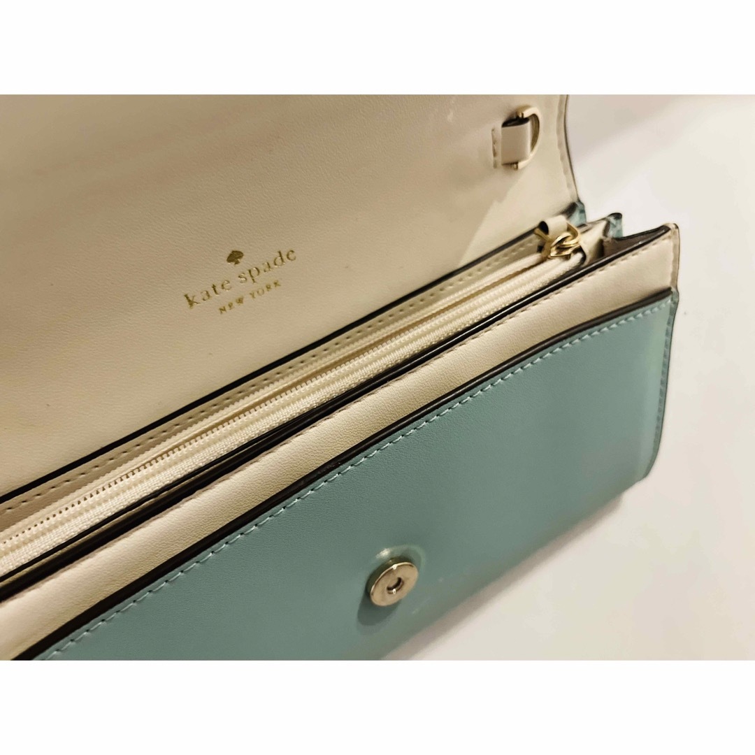 2way★Kate Spade★ウォレット オン チェーン 長財布 1