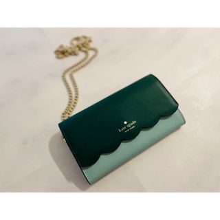 2way★Kate Spade★ウォレット オン チェーン 長財布