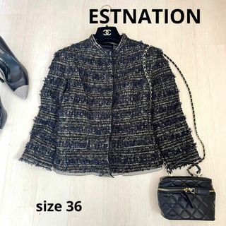 エストネーション(ESTNATION)のエストネーション　ツイードジャケット　ジャケット　アウター　ESTNATION(その他)