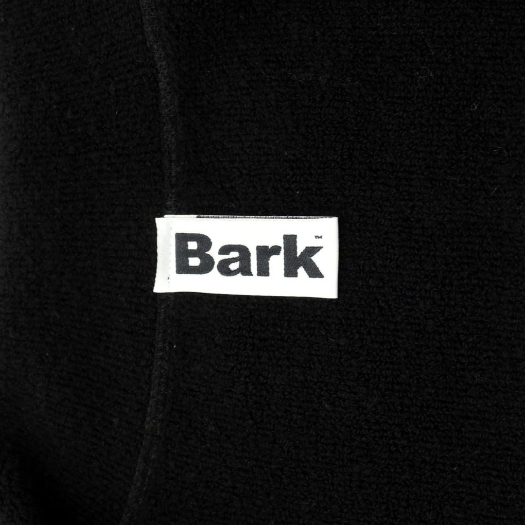 BARK(バーク)の【中古】バーク BARK ウールカシミヤ スタンドカラー ジップアップ ニット カーディガン ブラック【サイズⅬ】【メンズ】 メンズのトップス(カーディガン)の商品写真