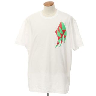 コムデギャルソンオムプリュス(COMME des GARCONS HOMME PLUS)の【中古】コムデギャルソンオムプリュス COMME des GARCONS HOMME PLUS 2023年春夏 コットン 半袖Ｔシャツ ホワイト【サイズM】【メンズ】(Tシャツ/カットソー(半袖/袖なし))