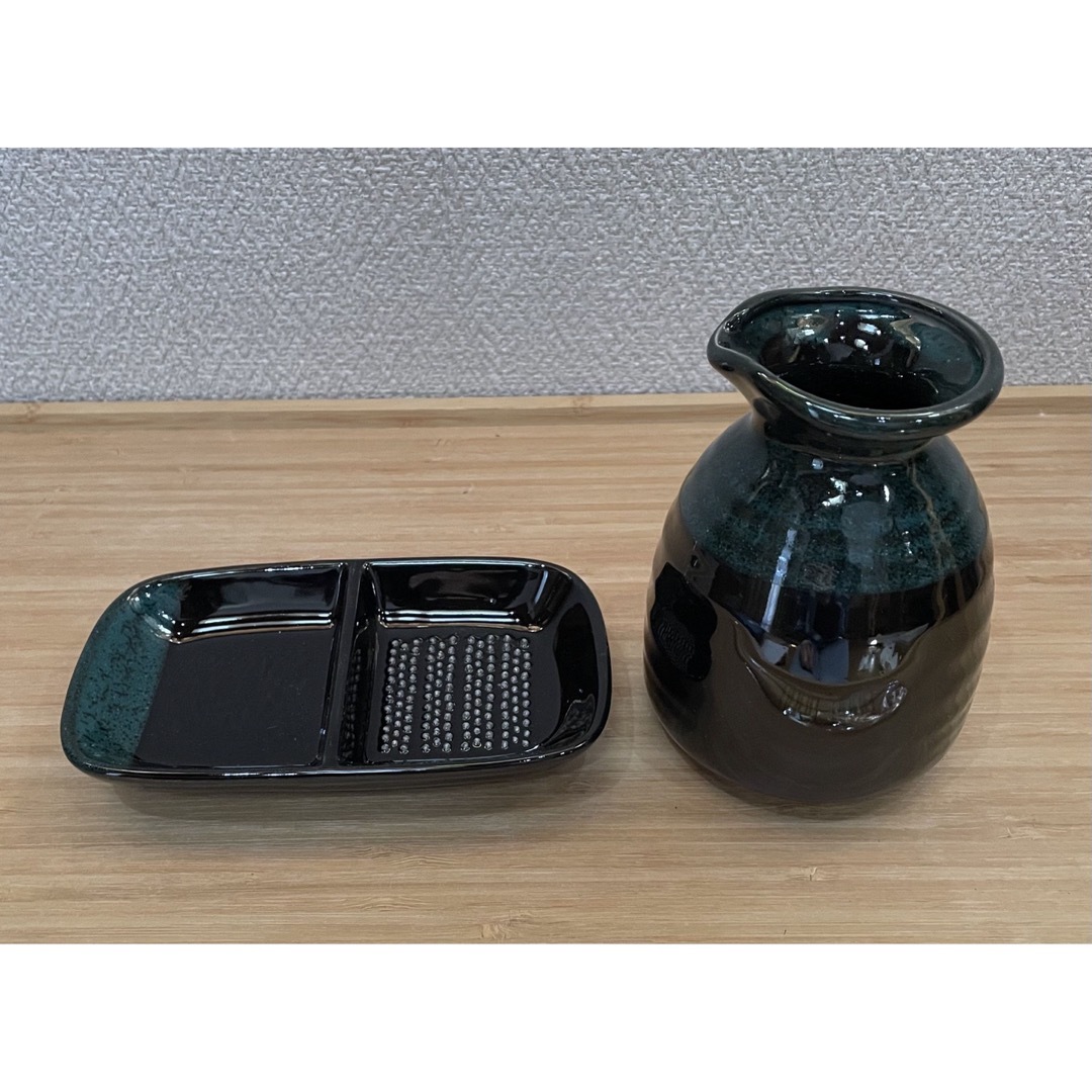 瑞陶　緑彩　天ぷら料理揃　6種10点セット 器麗　KIREI  新品未使用品 インテリア/住まい/日用品のキッチン/食器(食器)の商品写真