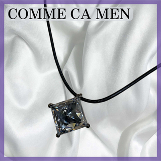 コムサメン(COMME CA MEN)の未使用✨COMMECAMEN コムサメン　大粒クリスタル　ストーン　ネックレス(ネックレス)