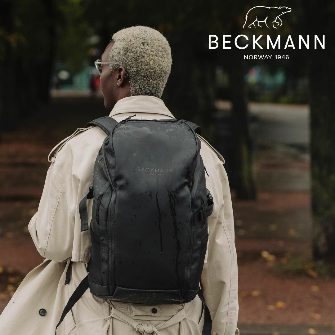 【色: ブラック】[BECKMANN] ベックマン ノルウェー バックパック S