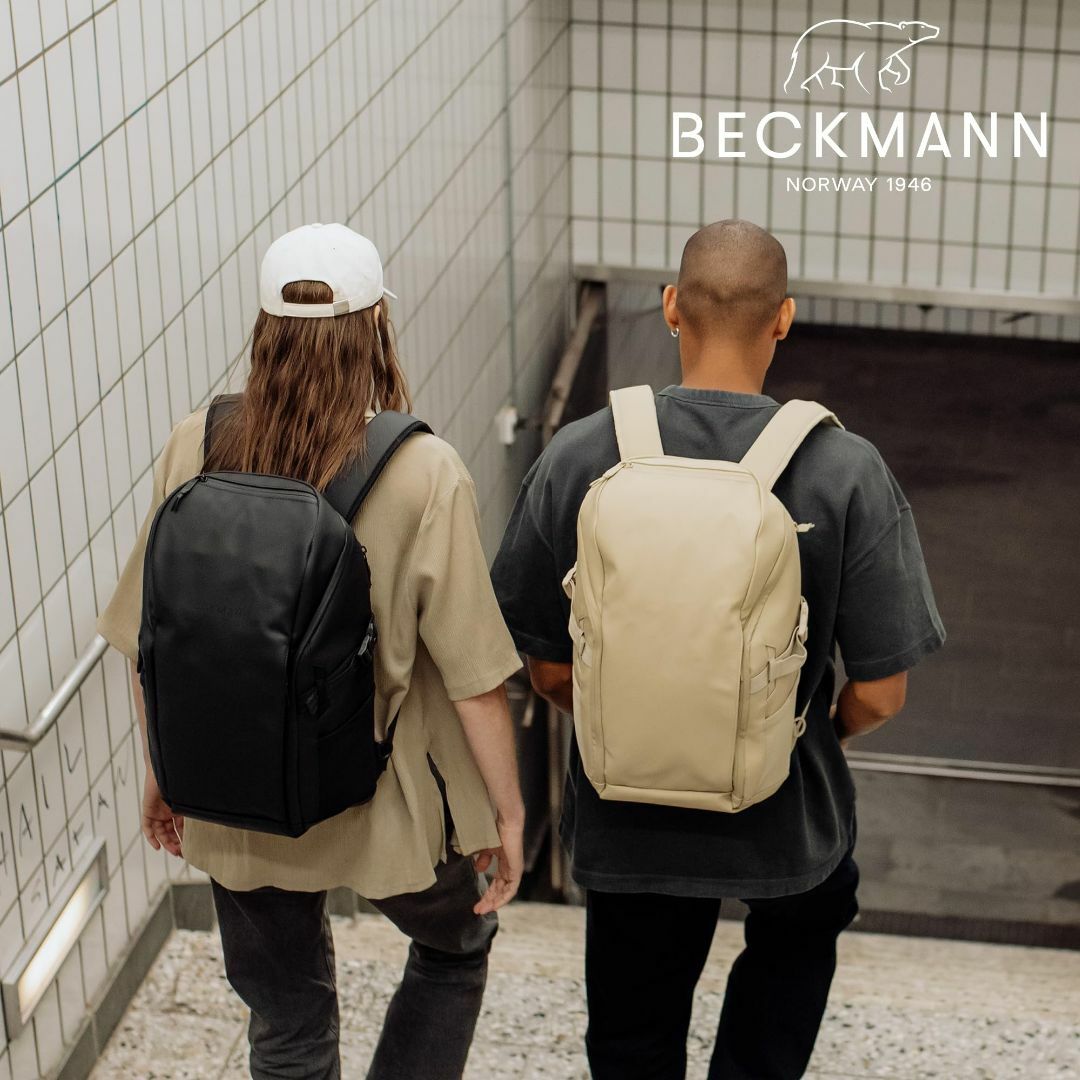 【色: ブラック】[BECKMANN] ベックマン ノルウェー バックパック S
