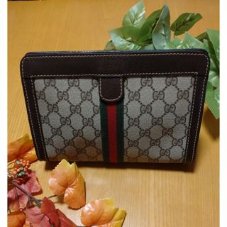 グッチ(Gucci)の✿GUCCI✿GG柄シェリーライン  小ぶりなセカンドバッグ(クラッチバッグ)