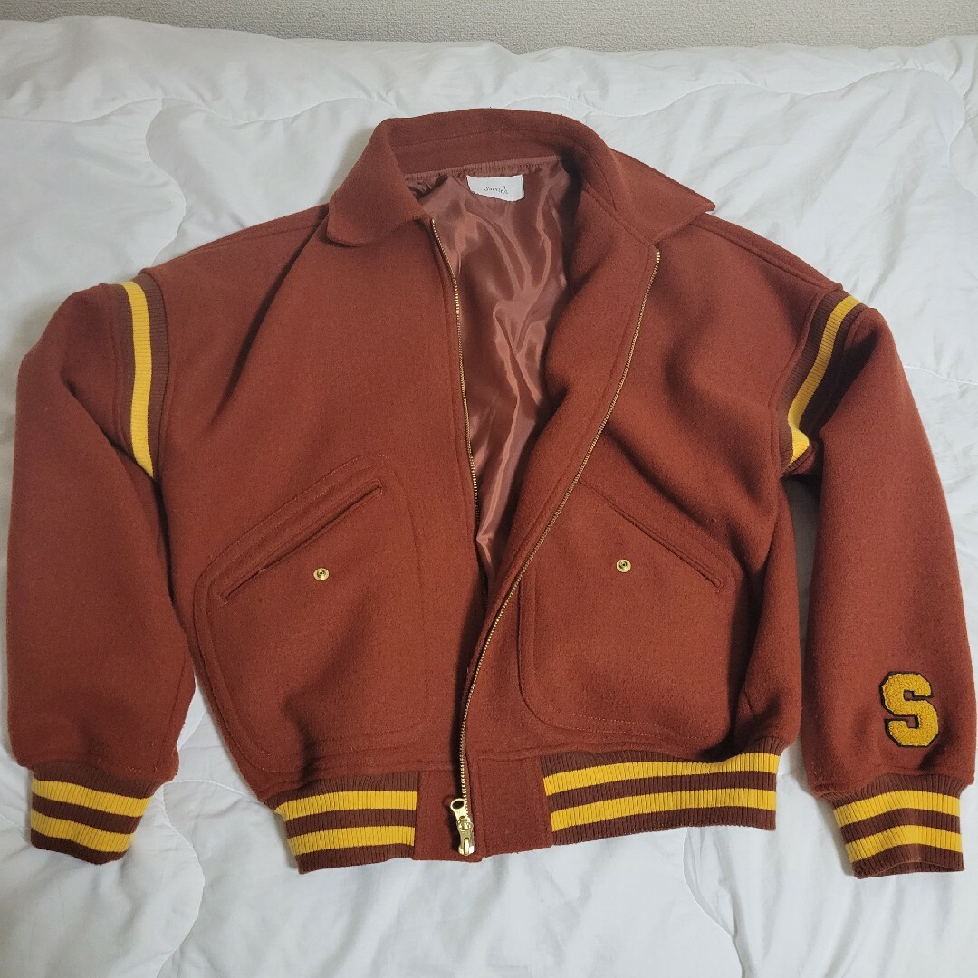soerte Stand collar stadium jacke - スタジャン