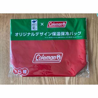 コールマン(Coleman)のコールマン　オリジナルデザイン保温保冷バッグ　レッド(弁当用品)