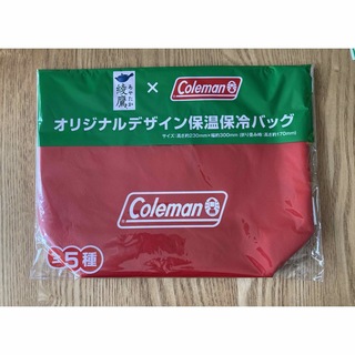 コールマン(Coleman)のコールマン　オリジナルデザイン保温保冷バッグ　レッド(弁当用品)