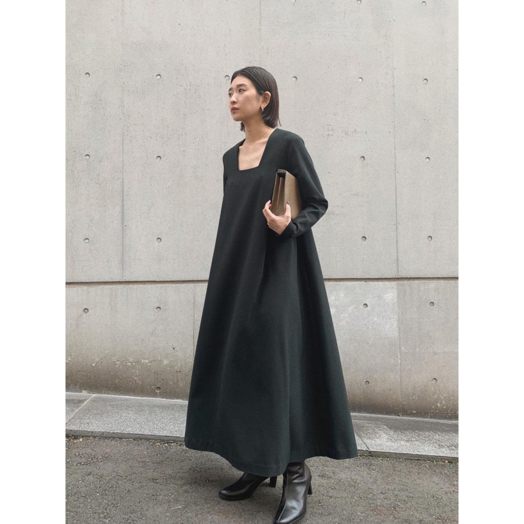 375cm身幅リムアーク　Square neck dress