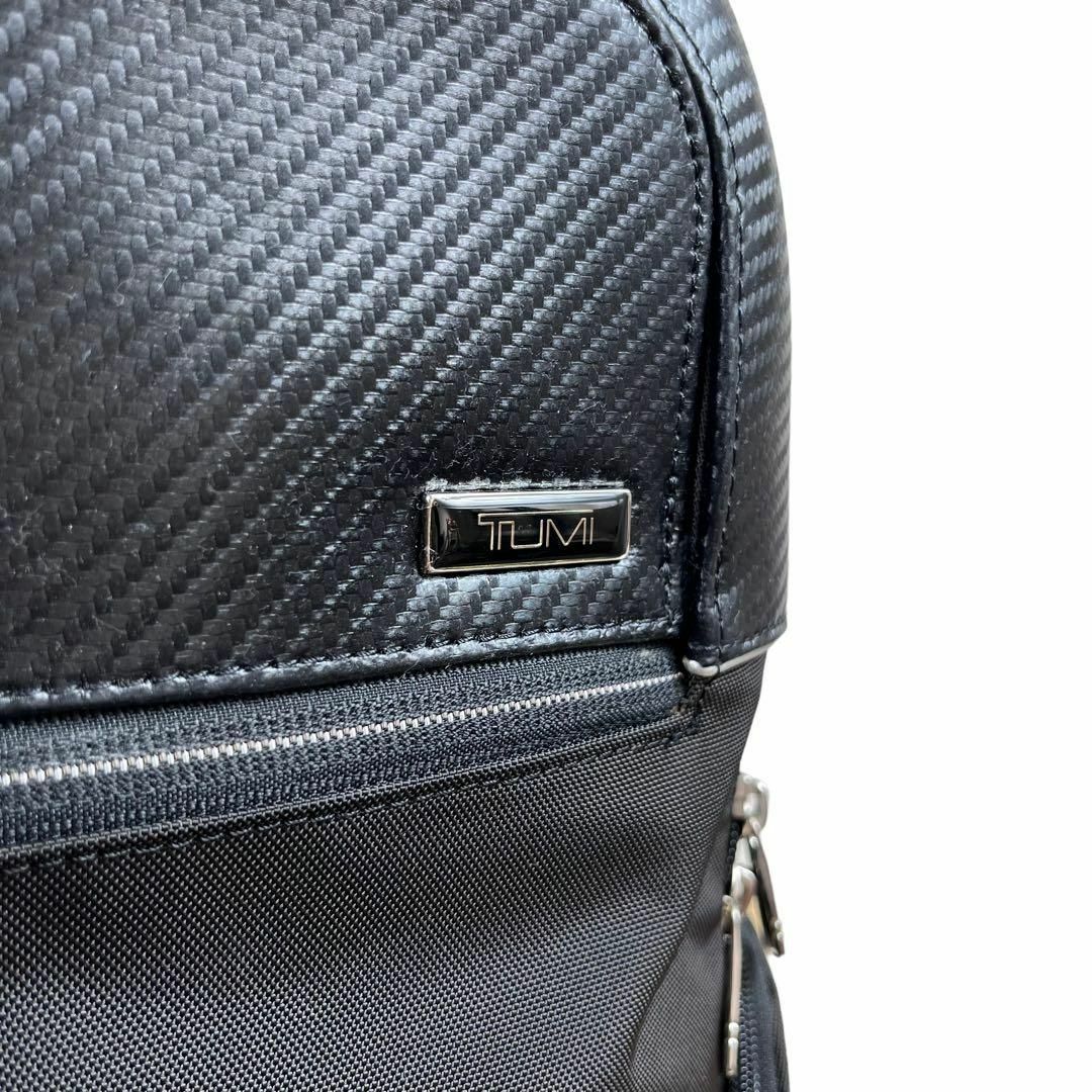 TUMI(トゥミ)の【美品】 TUMI COLLET カーボン リュック ビジネスバッグ メンズのバッグ(バッグパック/リュック)の商品写真