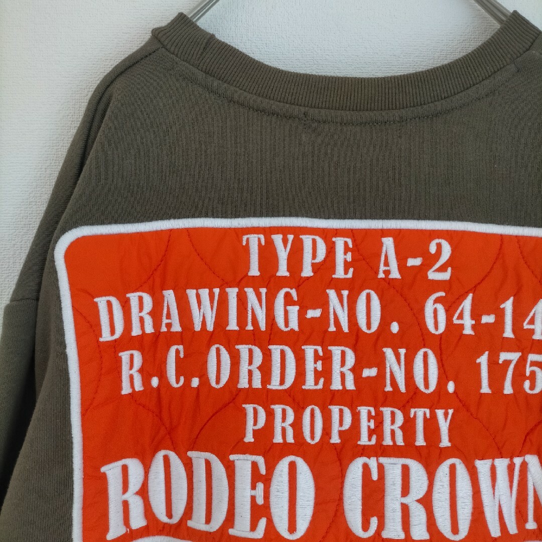 RODEO CROWNS(ロデオクラウンズ)のRODEO CROWNS スウェット プルオーバー トレーナー レディースのトップス(トレーナー/スウェット)の商品写真