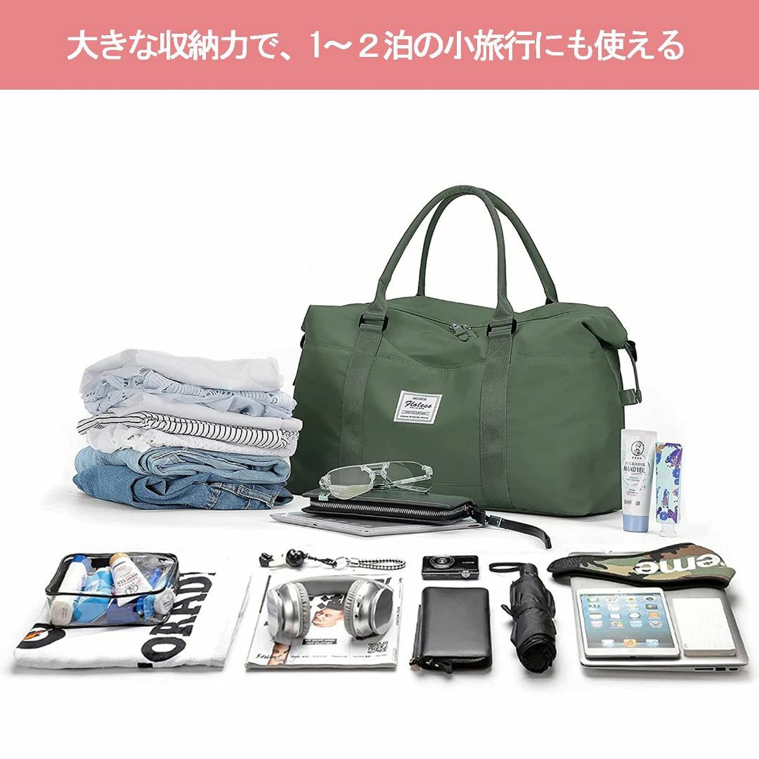 色:オリーブグリーン】LANBX トラベルバッグ ボストンバッグ 色:オリーブグリーン】LANBX トラベルバッグ ボストンバッグ