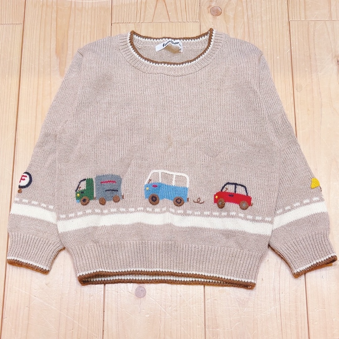超歓迎された トップス(その他) familiarセーター100cm キッズ服(100cm~) 超歓迎された トップス(その他) familiarセーター100cm キッズ服(100cm~)