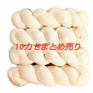 染色用 毛糸 10カセ セット