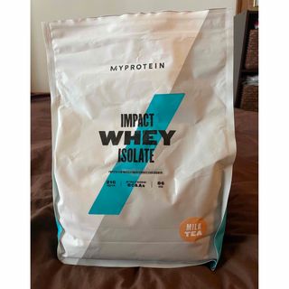 マイプロテイン(MYPROTEIN)のマイプロテイン WPI 2kg ミルクティー味　開封済み　値下げ(プロテイン)