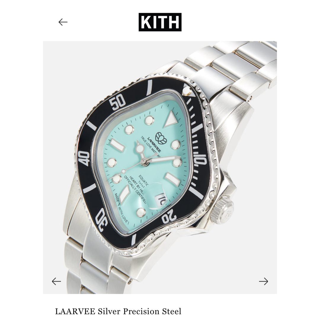 新品 LAARVEE  PEA001 時計 kith seiko dunk