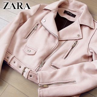 ZARA BASIC  ライダース　スウェード