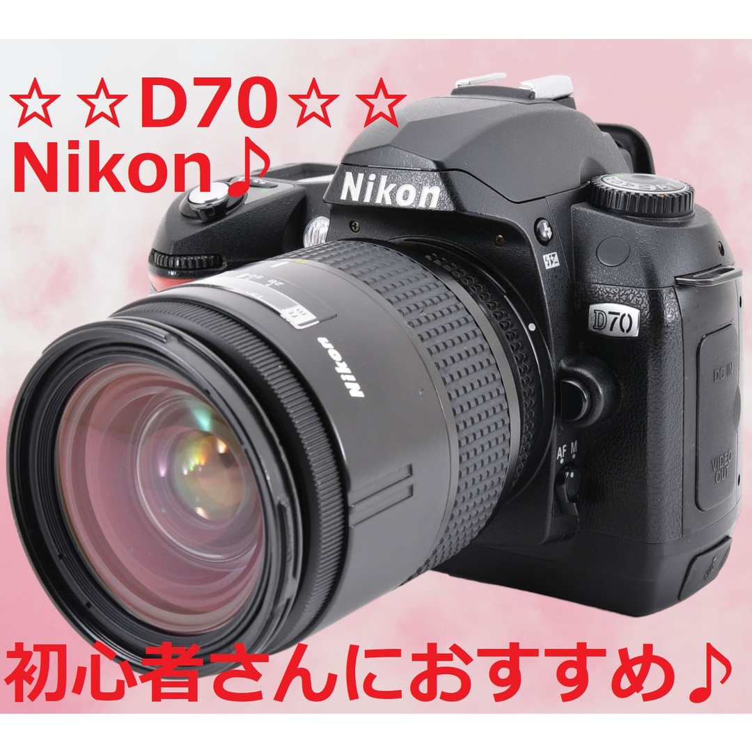 初心者さんおすすめ♪ 標準ズームレンズセット Nikon D70 #6321