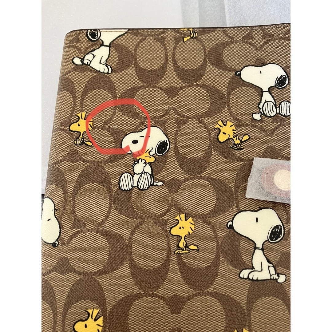 北米限定激レア！【COACH×PEANUTS】CE961 ノートカバーブック付