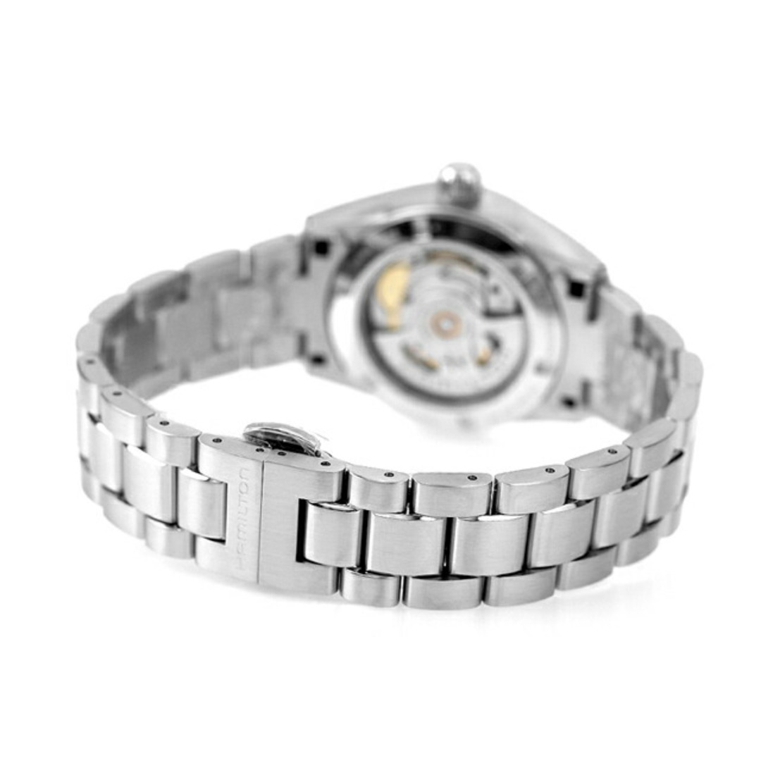 Hamilton(ハミルトン)の【新品】ハミルトン HAMILTON 腕時計 ユニセックス H36105140 ジャズマスター パフォーマー オート 自動巻き ブルーグレーxシルバー アナログ表示 レディースのファッション小物(腕時計)の商品写真