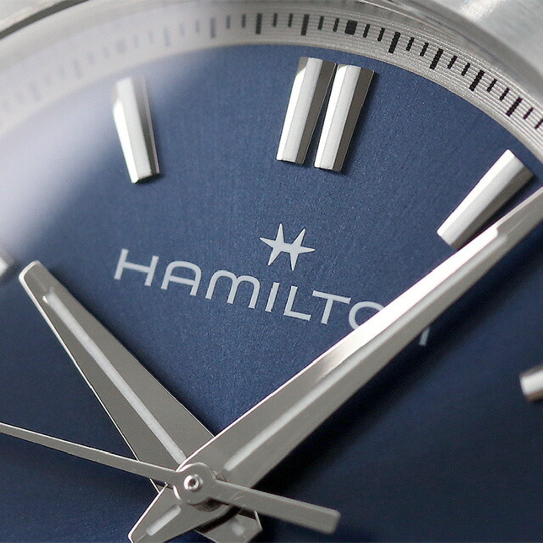 Hamilton(ハミルトン)の【新品】ハミルトン HAMILTON 腕時計 ユニセックス H36115640 ジャズマスター パフォーマー オート 自動巻き ブルーxブルー アナログ表示 レディースのファッション小物(腕時計)の商品写真