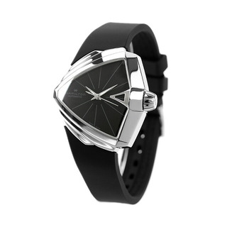 ハミルトン(Hamilton)の【新品】ハミルトン HAMILTON 腕時計 ユニセックス H24105330 ベンチュラ S オート 自動巻き ブラックxブラック アナログ表示(腕時計)