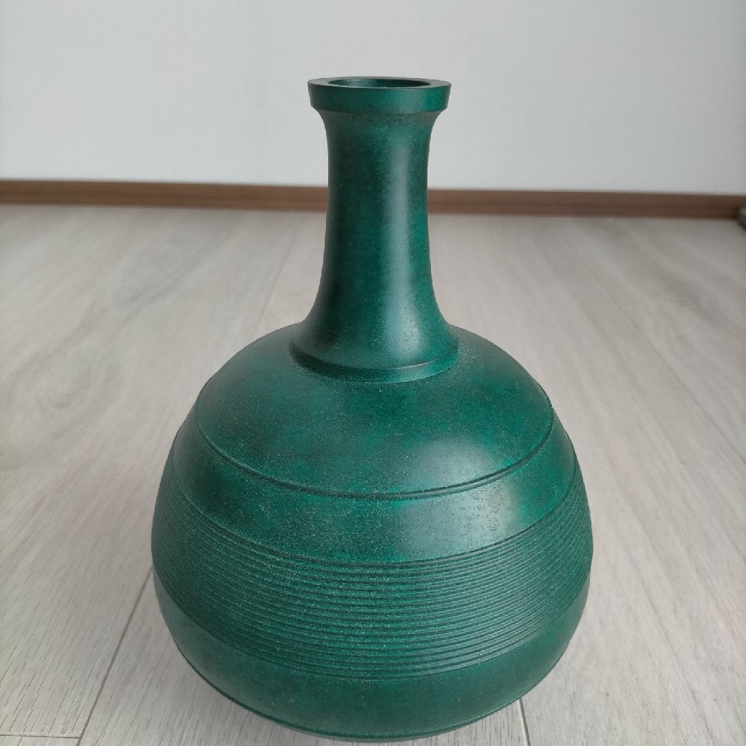 東京銀座和光 青銅壺 豊稜 蓮田修吾郎作 一輪挿しの通販 by 東京銀座和光 青銅壺 豊稜 蓮田修吾郎作 一輪挿しの通販 by