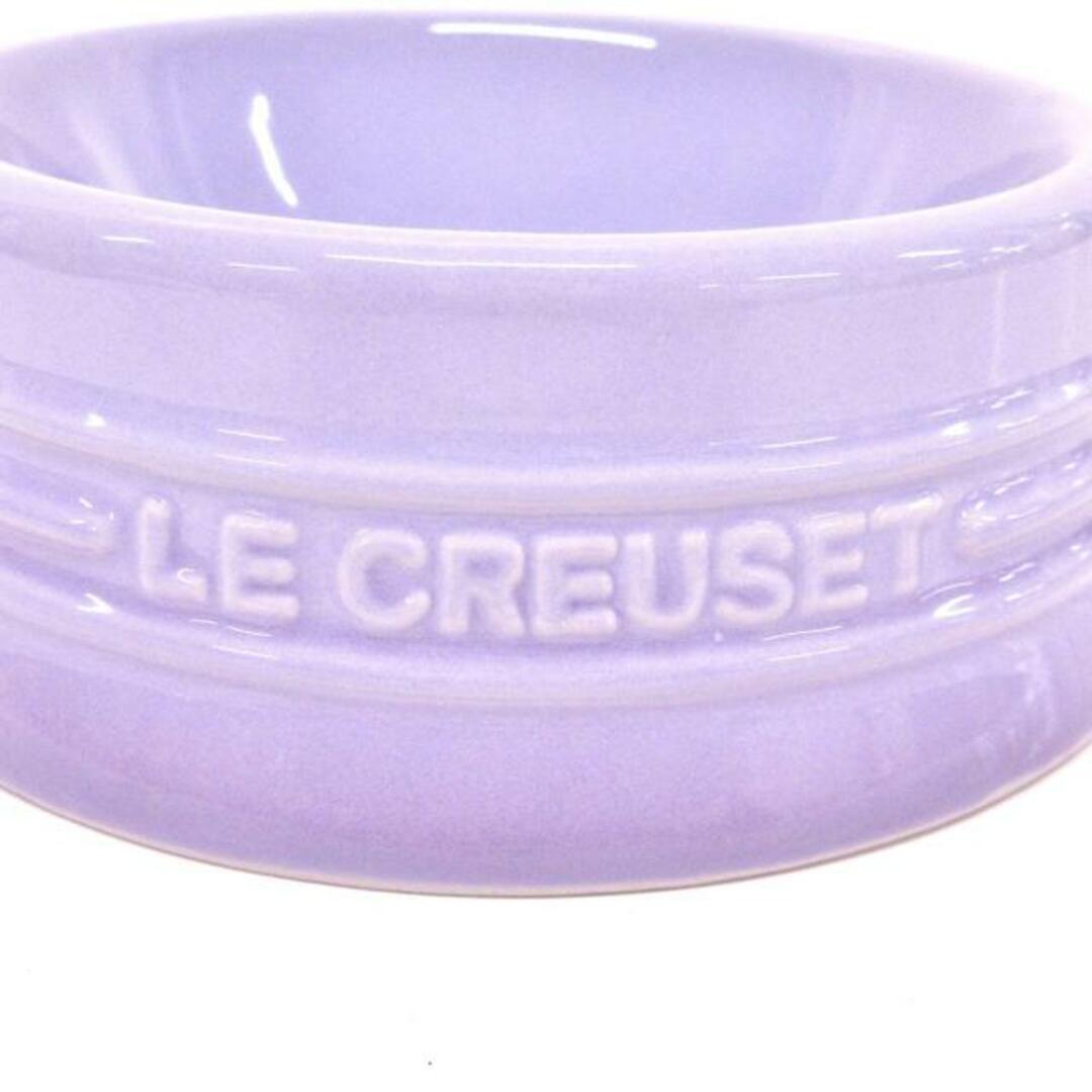 LE CREUSET(ルクルーゼ)のルクルーゼ 食器新品同様  パープル 陶器 インテリア/住まい/日用品のキッチン/食器(その他)の商品写真