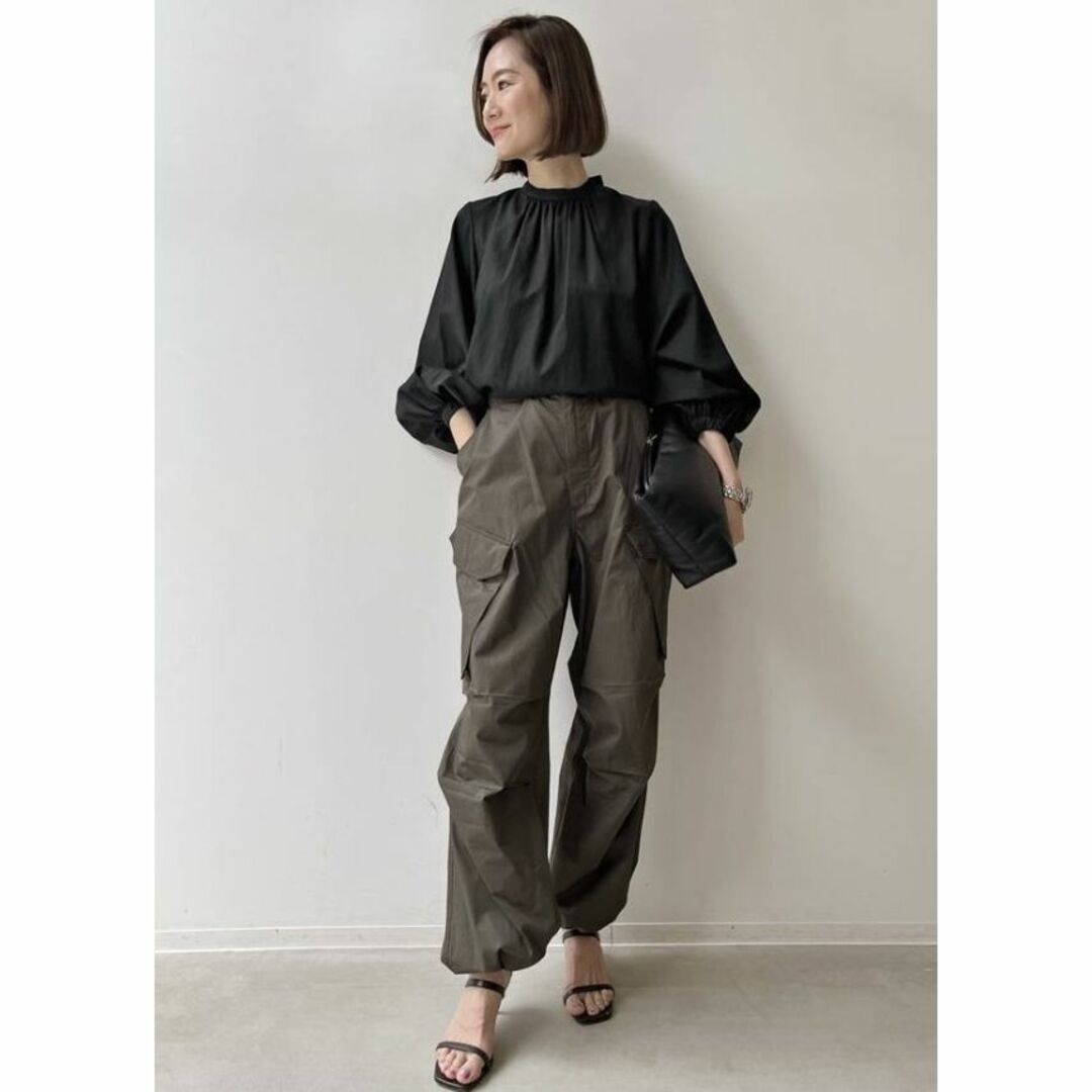L'Appartement DEUXIEME CLASSE - L'Appartement Crew neck Gather Blouseシャツ