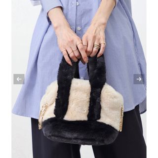 アパルトモンドゥーズィエムクラス(L'Appartement DEUXIEME CLASSE)のアパルトモンGOOD GRIEF!FAUX FUR TOTE BAG SMALL(トートバッグ)