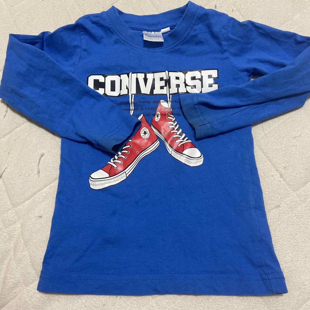 CONVERSE(コンバース)のキッズ　コンバース 長袖Tシャツ　00cm キッズ/ベビー/マタニティのキッズ服男の子用(90cm~)(Tシャツ/カットソー)の商品写真