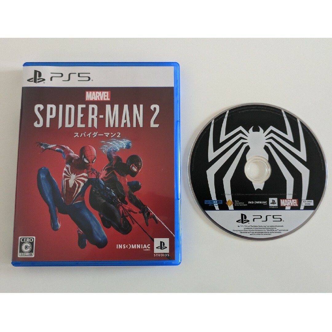 SONY(ソニー)のMarvel’s Spider-Man 2（スパイダーマン2） PS5 エンタメ/ホビーのゲームソフト/ゲーム機本体(家庭用ゲームソフト)の商品写真