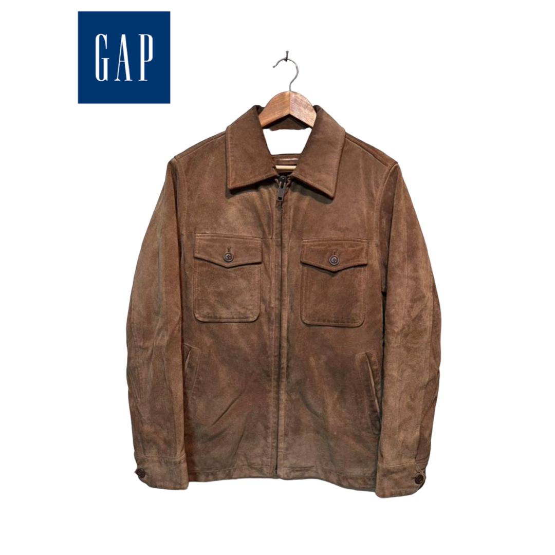 90's OLD GAP suede leather jacket M