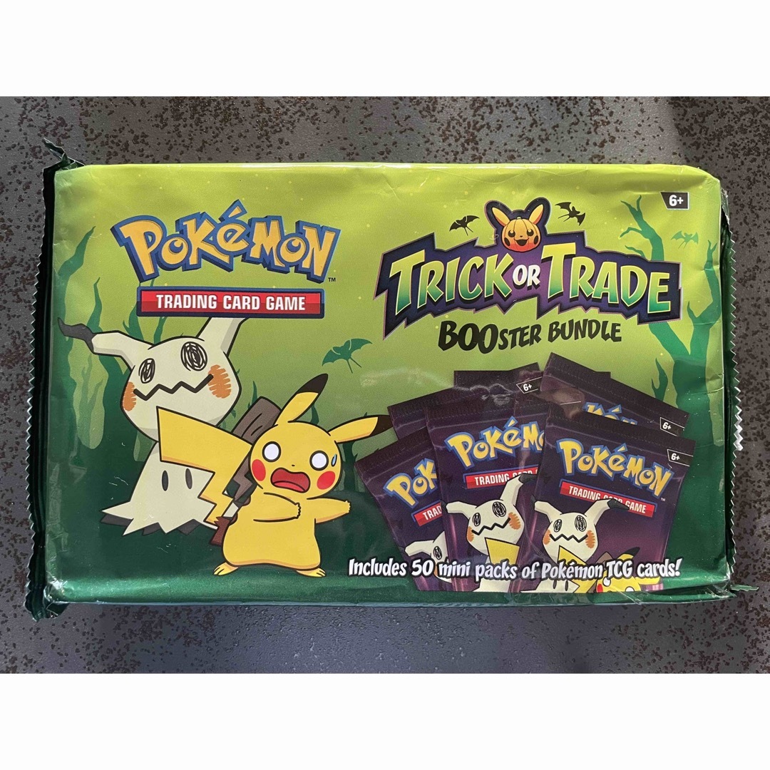 ポケモンカードパック　TrickorTrade Pokemonハロウィン　ポケカ