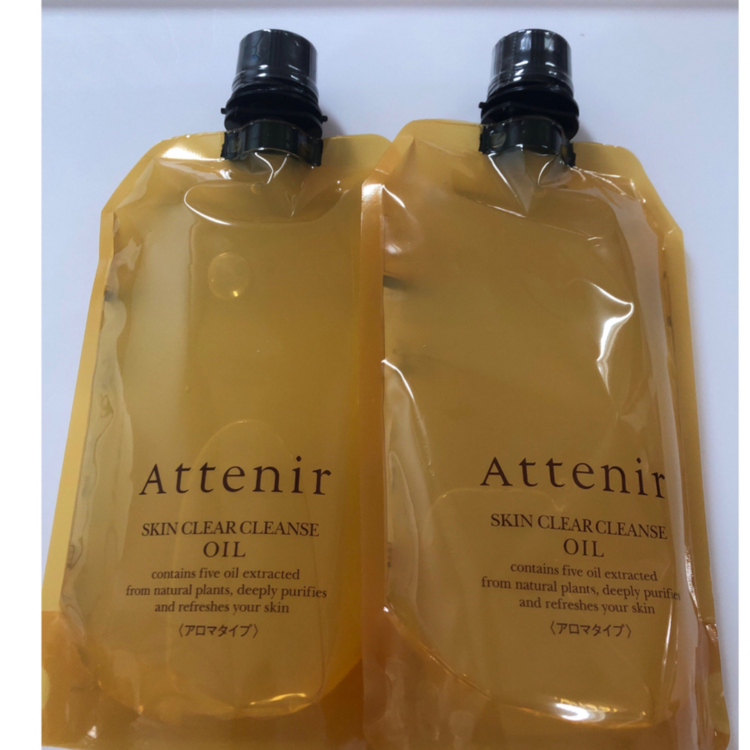 Attenir - アテニア クレンジング オイル エコパック 350ml アロマ ... アテニア (Attenir) クレンジングオイルアロマタイプ 350ml 2個