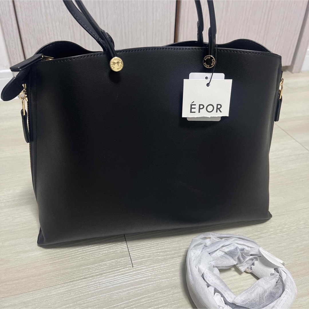 タグ付き【E’POR】Y BAG Medium （サイドジップトートバッグ）