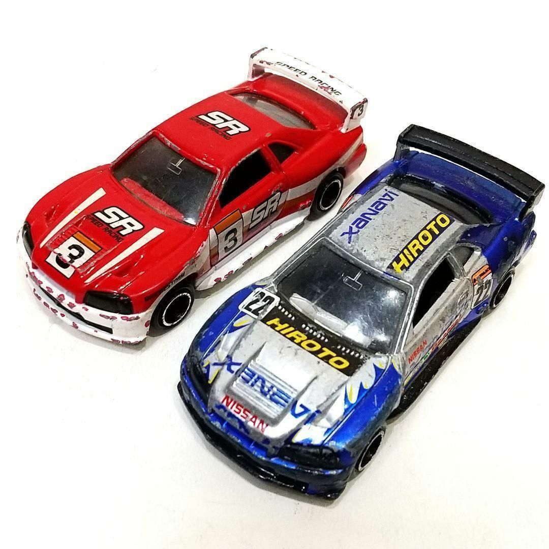 トミカ R34 GT-R レーシングカー 2台セットの通販 by sa's shop|ラクマ