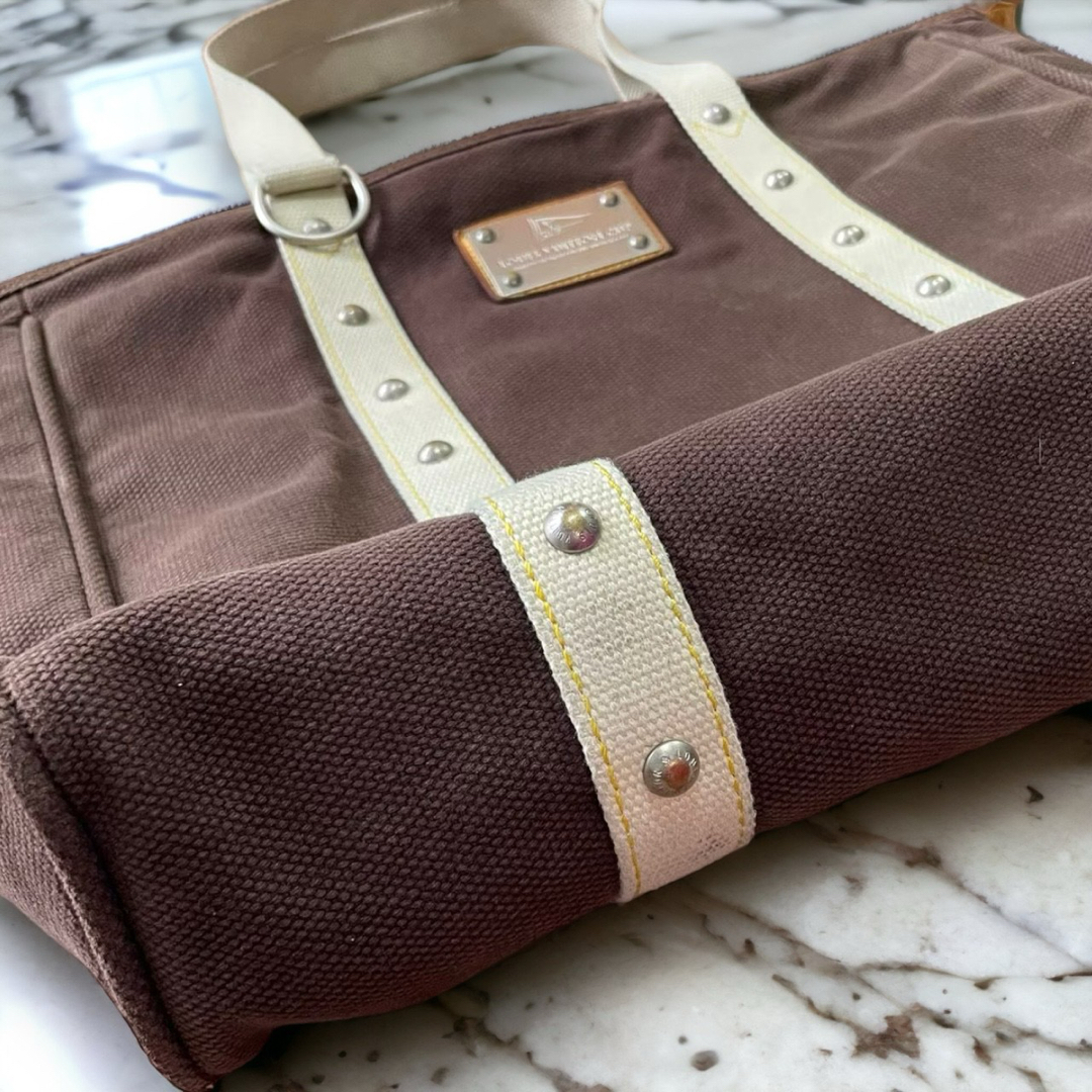 Louis Vuitton アンティグア カバ トートバッグ ブラウン 1