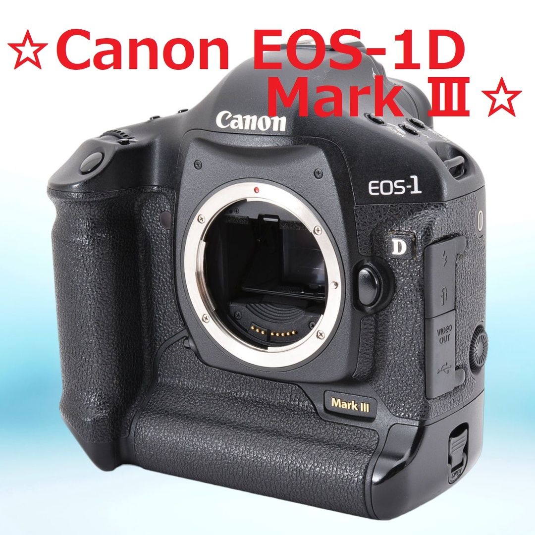 ショット数3323回 Canon キャノン EOS-1D MarkⅢ #6330