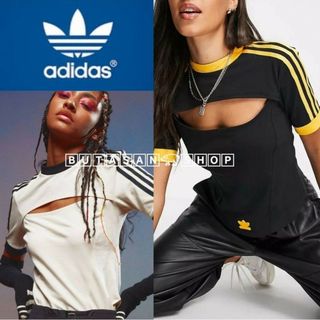 アディダス(adidas)の新品 ♡ sexy 胸元 OPEN cut out ♡ originals(Tシャツ(半袖/袖なし))