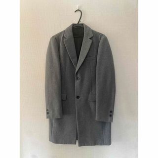 アーヴェヴェ(a.v.v)のメンズ　コート　冬服　 チェスターコート グレー (チェスターコート)