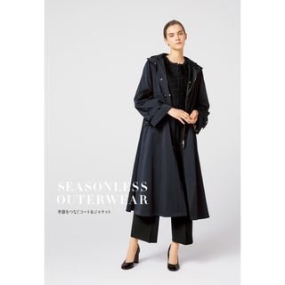 フォクシー(FOXEY) コート(ブルー・ネイビー/青色系)の通販 100点