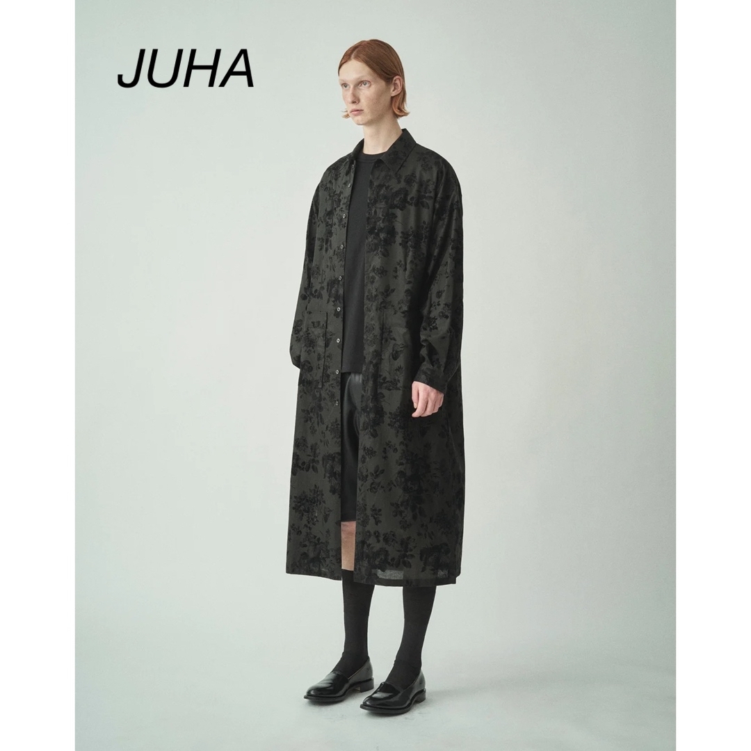 JUHA BOTANICAL FLOCKY SHIRT COATのサムネイル